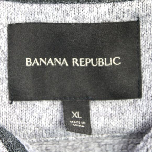 Banana Republic Sweater Jacket Mens XL Full Zip Modern Preppy Outdoor Gorpcore - Picture 9 of 11